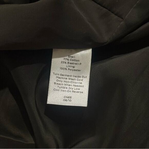 Talbots Dark Green Faux Velour Chunky Button Elevated Blazer Career Holiday 14 - Picture 8 of 10